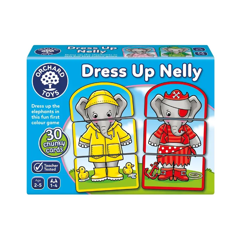 Dress Up Nelly Game - 2-5yrs
