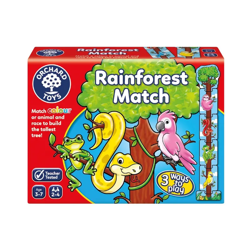Rainforest Match Game - 3 -7yrs
